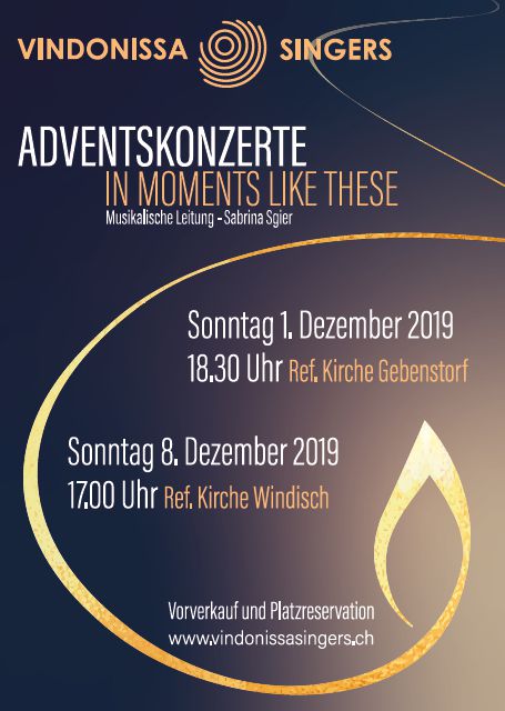 flyer adventskonzerte 2019